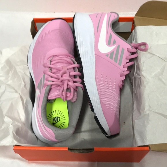 SOLD 🛍 NIKE - Star Runner (GS) Pink Rise/White - Picture 12 of 12